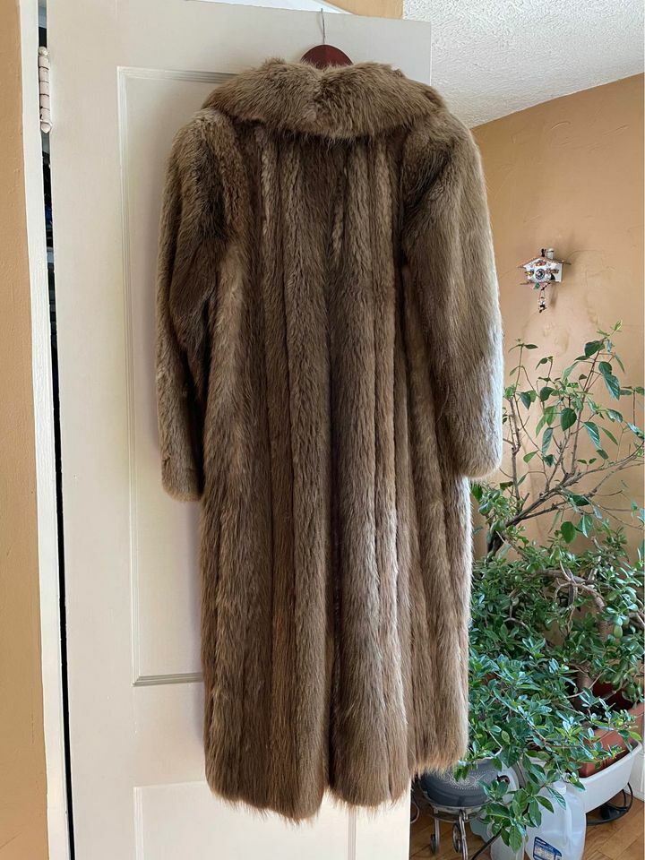 Blonde Beaver fur coat | eBay