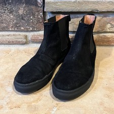 Oliver Clark Black Suede Chelsea Hybrid Boot