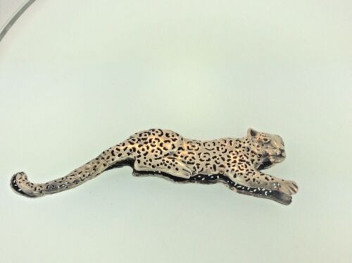 Emilia Castillo Sterling Silver Jaguar Figure - Size 7" x 2.5" Inch - Picture 2 of 4