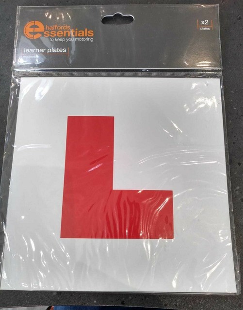 halfords l plates bike