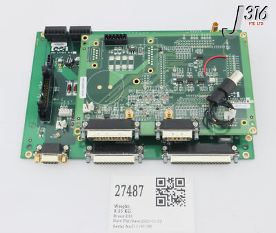 ピック 27487 ESI PCB ASSY, 201158, 177500-02, 175504 CKA 175505 | eBay