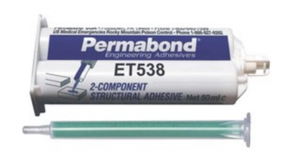Permabond ET538 Super Strong Epoxy Aluminum ,Metal, Ceramics, Wood,Plastics 50gr