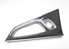 14-18 AUDI A7 S7 RS7 REAR RIGHT DOOR Frame Trim Bezel Carbon Fiber 4G8867420AF