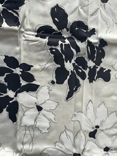  NEW 1 RARE RALPH LAUREN PORT PALACE Floral Flower EURO Pillow SHAM NIP Black