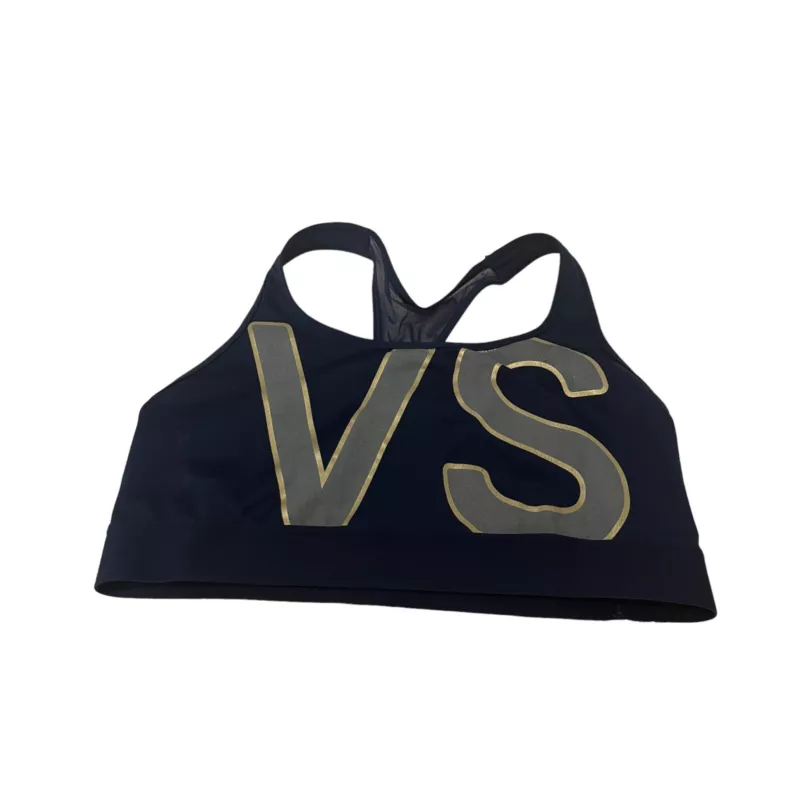 victoria-secret-vs logo mesh racerback tank-bra