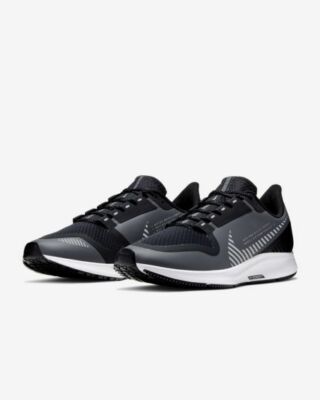 Nike Air Zoom Pegasus 36 Shield Running Shoes Black Gray AQ8005-003 Men's  NEW | eBay