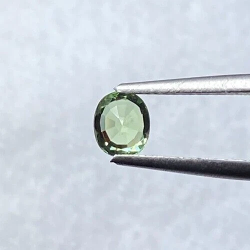 TSAVORITE GARNET, 0.69 CTS, OVAL 5.5 X 4.8 X 3.4 MM, LITTLE BEAUTY - Picture 2 of 5