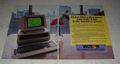 1983 Victor Computer Ad - Make It Big | eBay