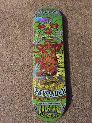 Creature Skateboards Seven Deadly Sins Partanen