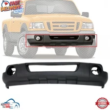 NEW FRONT BUMPER LOWER VALANCE BLACK PLASTIC FOR 2008-2011 FORD RANGER FO1095232