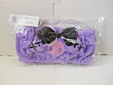 Sanrio Kuromi Headband Hair turban Purple Lucky Kuji Ichiban Kuji Japan New
