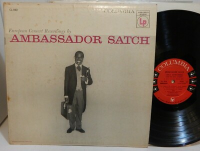 LOUIS ARMSTRONG Ambassador Satch European Concert Recordings CL 840 1A/1A LP 