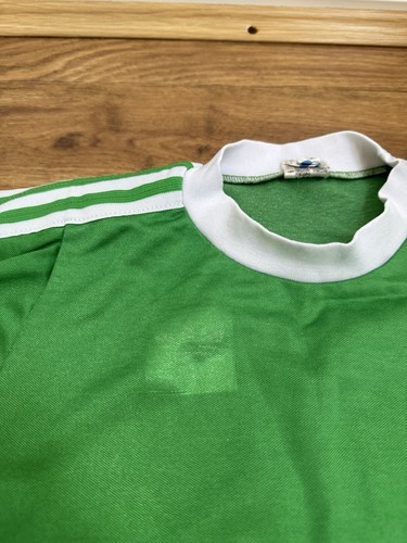 Vintage 80's Adidas West Germany Football Template Shirt Soccer Jersey Boys XS - Picture 3 of 6