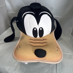 Disney Parks Goofy Ears Teeth Mesh Foam Adult Elastic Baseball Cap Hat