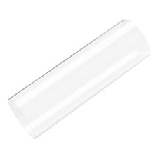 96mm x 100mm ID OD x 305mm 2mm Wall Clear Rigid Acrylic Pipe Round Tube