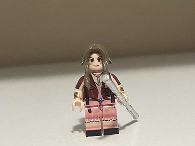 FF7 Aerith Gainsborough Minifigure Custom Printed