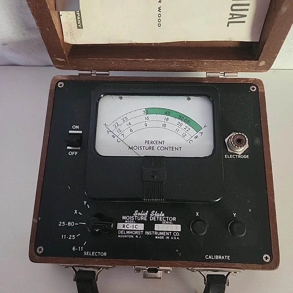 Detector de humedad paquete de madera modelo RC-1: serie # 3924 Foto 4 de 4