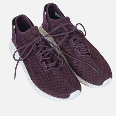 Adidas Tubular Dawn Womens Shoes Burgundy Athletic Sneakers Size 9.5