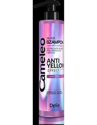 Delia Cosmetics Cameleo Silver Shampoo für blondes und graues Haar, 200 ml