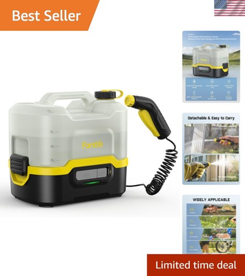 #ad Cordless Electric Pressure Washer with Adjustable Spray Perfect for Outdoors $118.99