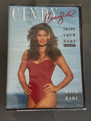Cindy Crawford Shape Your Body Workout DVD Fitness Radu GT Media 1992 NTSC