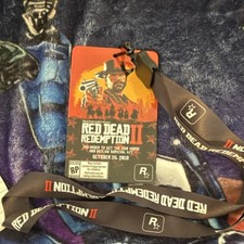 Rockstar Red Dead Redemption II Lanyard with Special Edition Card