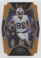 2021 Panini Select Premier Level Orange Prizm Die-Cut 179/249 Bryan Edwards 06vg