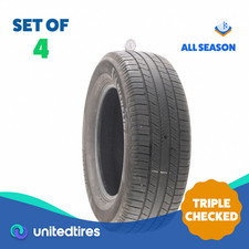 Set Of 4 Used 25565r18 Michelin Defender 2 111h - 6.5-8.532 Set Of 4 Used 25565r18 Michelin Defender 2 111h - 6.5-8.532