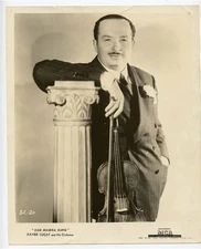 Xavier Cugat Photo The Rumba King Music Corporation of America 