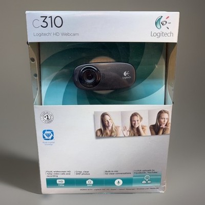 Logitech C310 HD Webcam | 720P/30FPS | Black | NEW!!