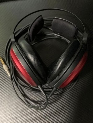 audio-technica ATH-A100Z Red Wired Headphones