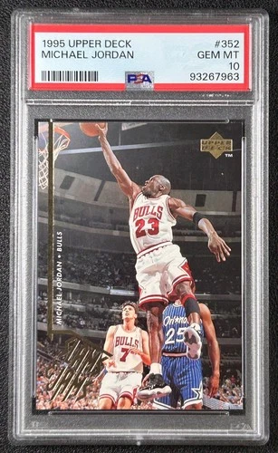 Jordan 1995 Upper Deck Jordan #352