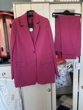 Next Pink Trousers Suit