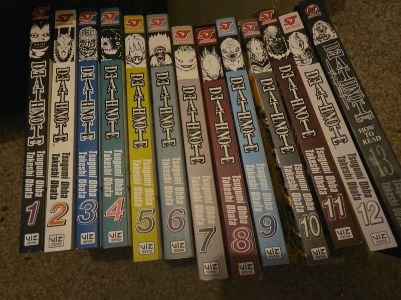 Death Note Manga Volumes 1 To 13