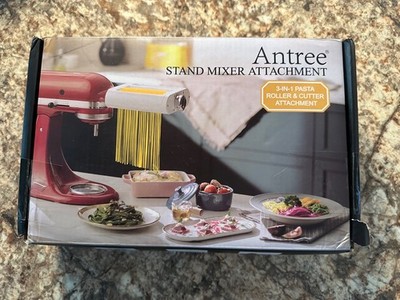 ANTREE 3-IN-1 Pasta Attachment for Stand Mixers