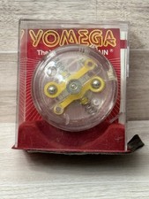 Vintage YOMEGA The Original Yo-Yo with a BRAIN - Clear Yellow w/ Box Case.