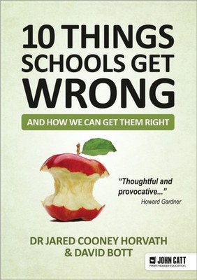 10 THINGS SCHOOLS GET WRONG by Jared Cooney Horvath Paperback Self Help Business
