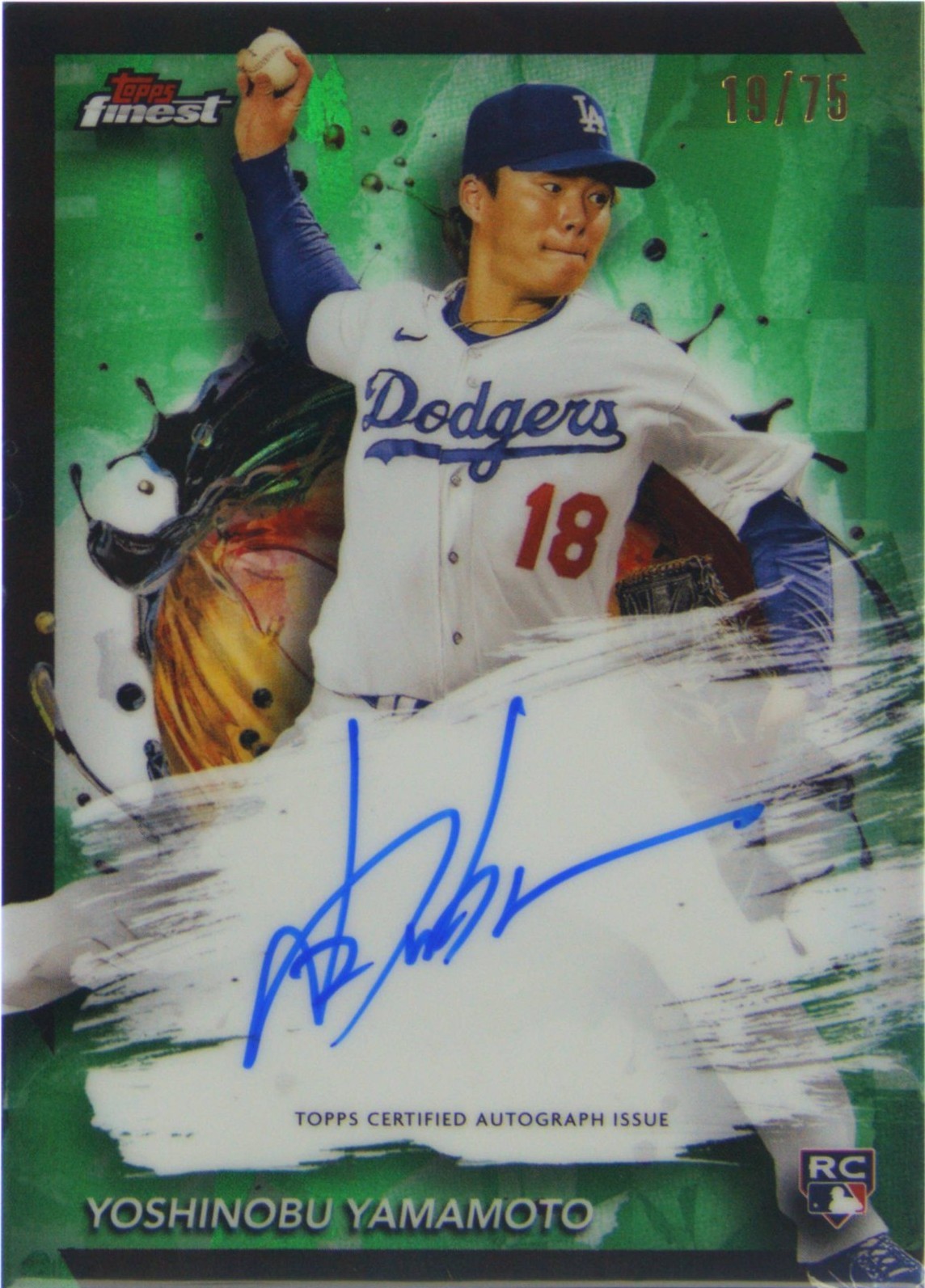 その他 TOPPS FINEST 2024 Topps Finest - Yoshinobu Yamamoto #FA-YY for sale | eBay