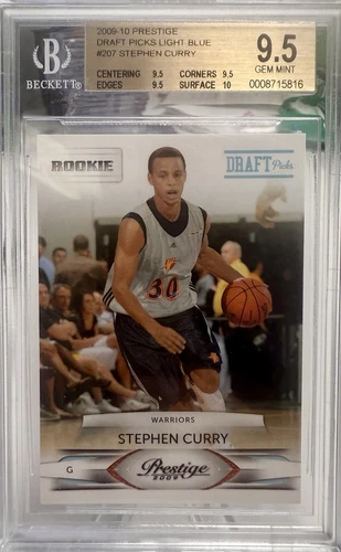 2009-10 Panini Prestige - Rookie Stephen Curry #207 Draft Picks Light Blue /999