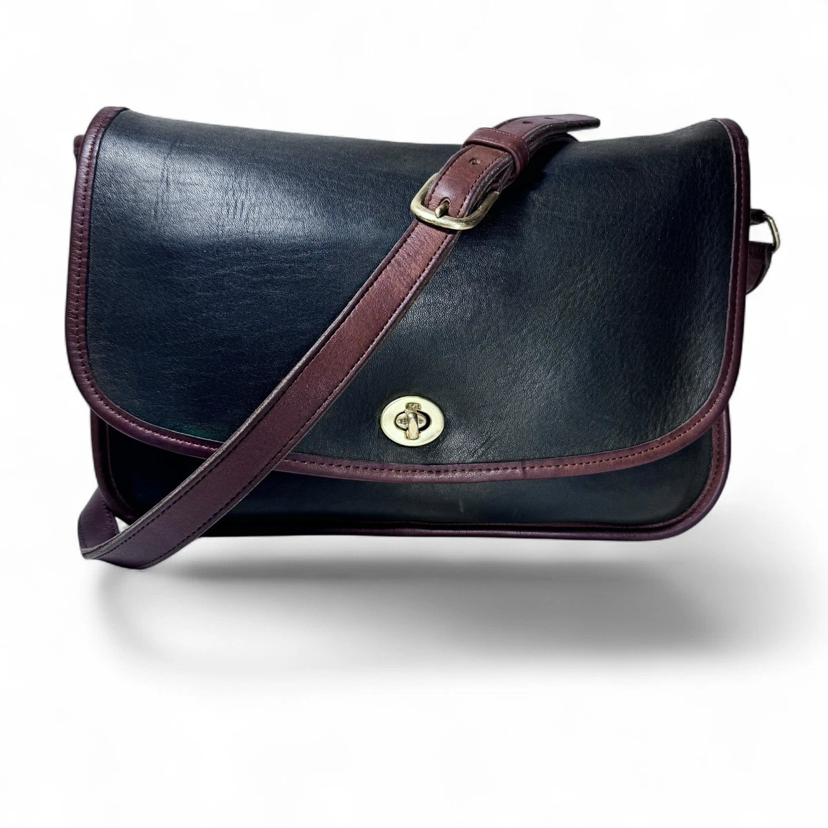 超美品 COACH ショルダーバッグ ダークグリーン×ブラック ウール×レザー 美品】コーチ COACH (オールドコーチ) ショルダーバッグ 希少カラー