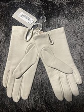 Nordstrom Ivory Genuine Leather Lightweight Glove Size S New Msrp 69