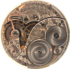 1906 ELGIN POCKET WATCH MOVEMENT 12087127 GRADE: 314 12s 15j SM3