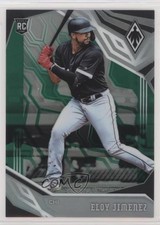 2019 Panini Chronicles Phoenix Green Prizm 15/50 Eloy Jimenez #2 2x6