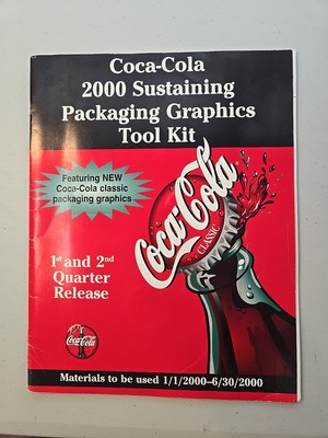 Coca-Cola 2000 Sustaining Packaging Graphics Tool Kit With Graphic CDs
