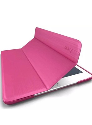 iPad Pro Case 12.9'' Rubberized Premium Quality Smart Wake & Sleep Zeox Pink
