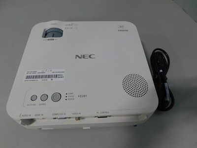 NEC NP-VE281 HDMI DLP Multimedia Projector *Tested* 1115 hours *No Remote*