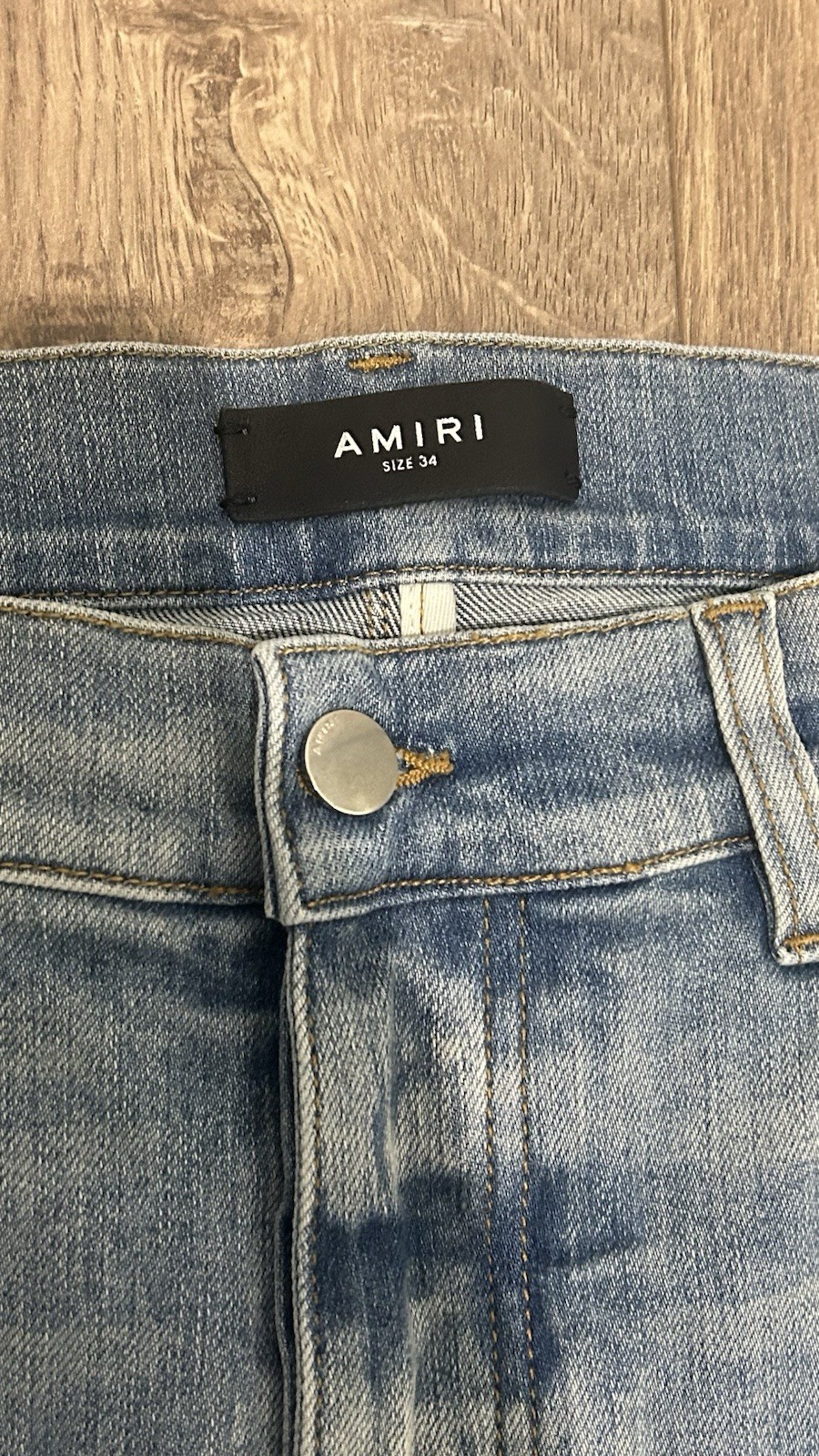 Authentic Amiri Paint-Drip Jeans image 4