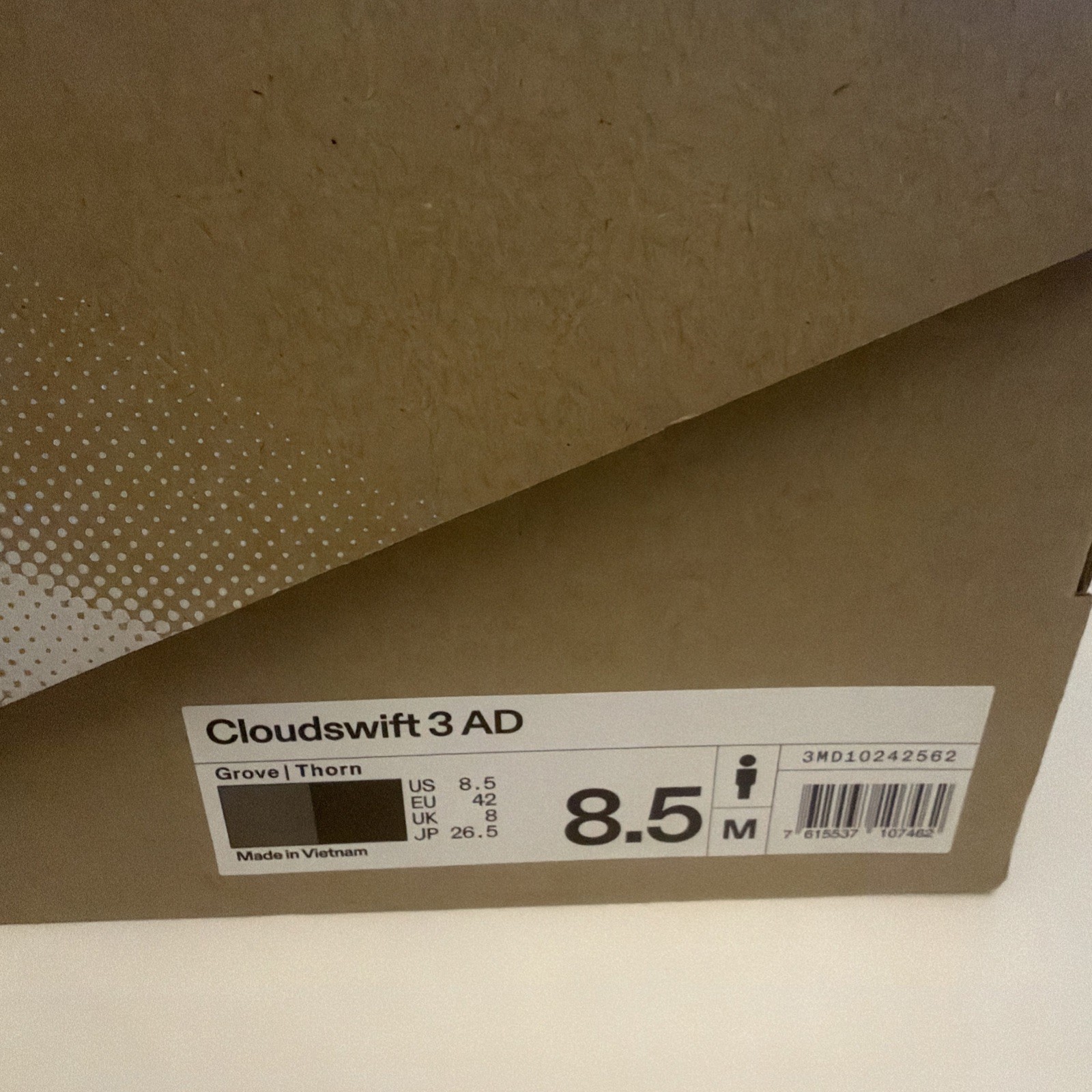 Boxed On Running Cloudswift 3 AD’s Men’s UK Size 8 Khaki Green FASTPOST image 8