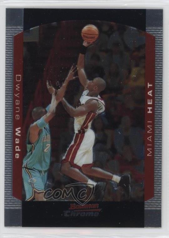 2004-05 Bowman Draft Chrome Dwyane Wade #68 HOF