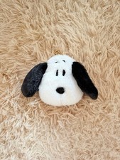 USJ Snoopy Peluche Pasaporte Estuche Piel Falsa Llavero Billetera Casi Como Nuevo